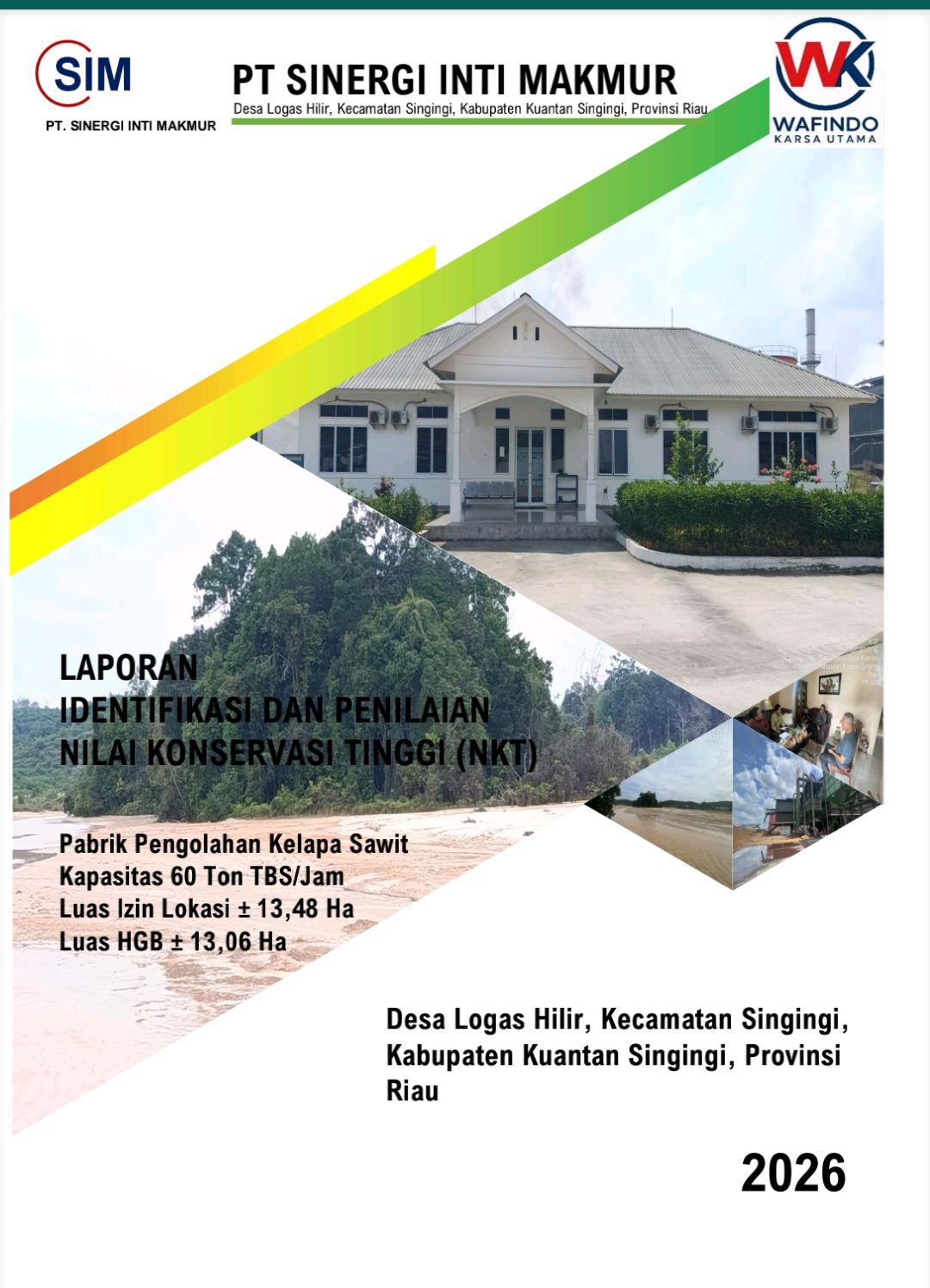 Contoh laporan NKT PT Sinergi Inti Makmur